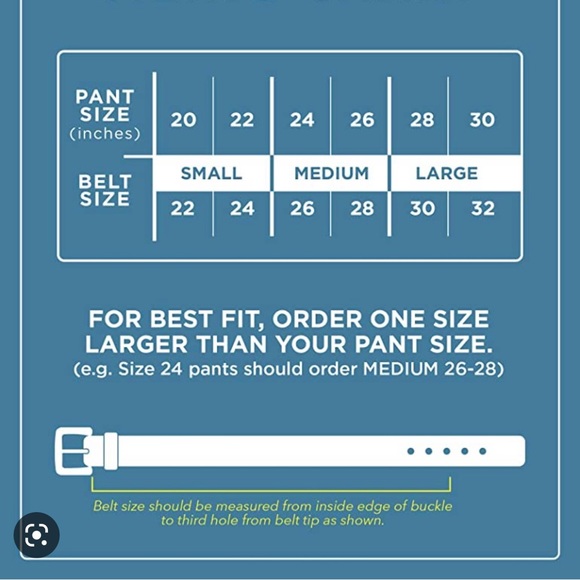 Nordstrom Size 26” Brown Kids Belt - Picture 10 of 10